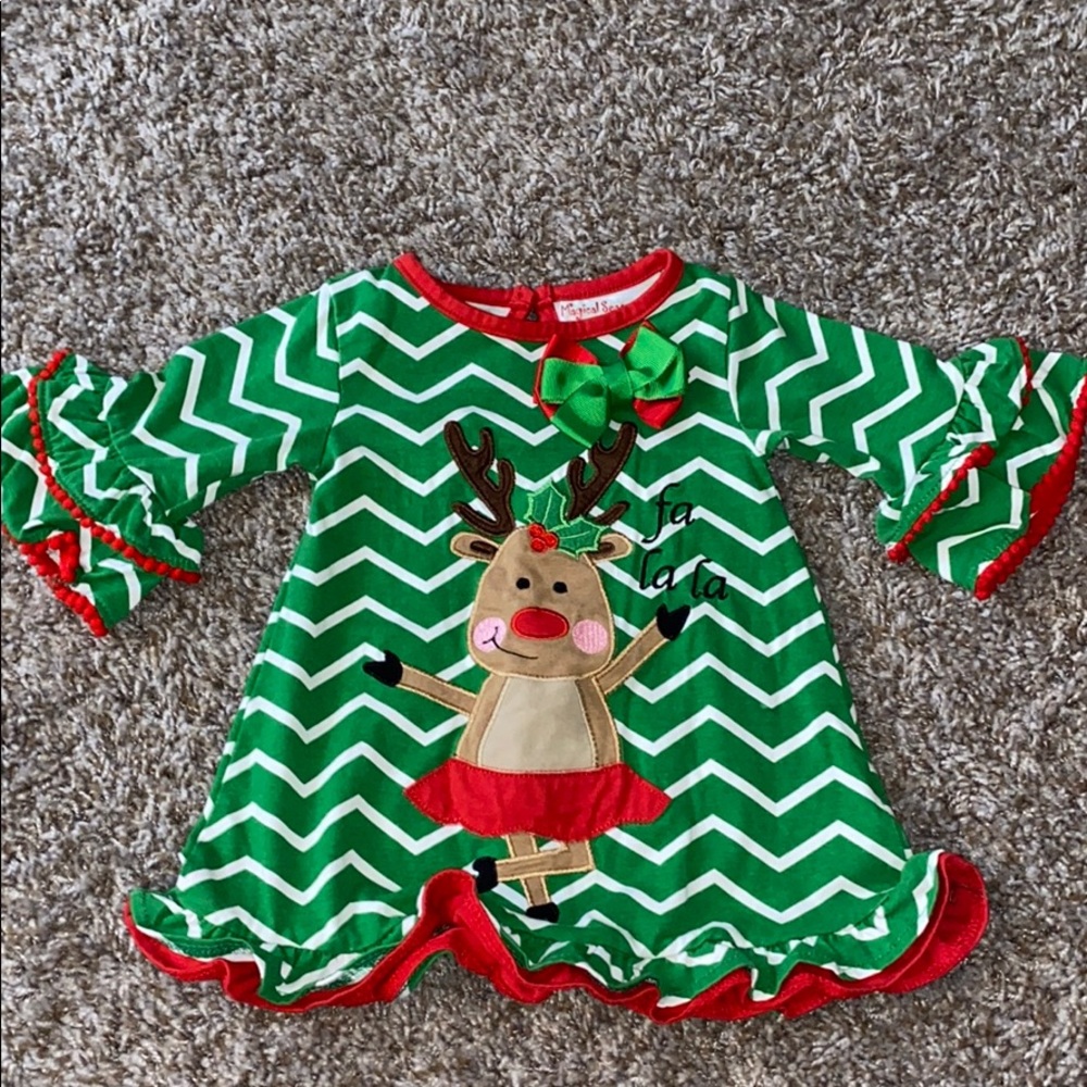 Baby Girl Christmas Dress 18M